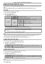 Предварительный просмотр 70 страницы Panasonic PT-VX431K Operating Instructions Manual