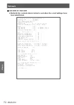 Preview for 72 page of Panasonic PT-VX501 Operating Instructions Manual