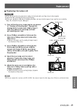 Preview for 81 page of Panasonic PT-VX501 Operating Instructions Manual