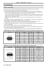 Preview for 34 page of Panasonic PT-VX610 Operating Instructions Manual