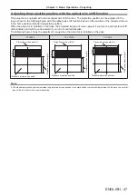 Preview for 47 page of Panasonic PT-VX610 Operating Instructions Manual