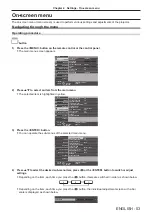 Preview for 53 page of Panasonic PT-VX610 Operating Instructions Manual