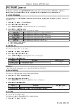 Preview for 57 page of Panasonic PT-VX610 Operating Instructions Manual