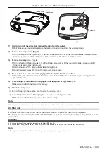 Preview for 155 page of Panasonic PT-VX615N Operating Instructions Manual