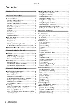 Preview for 2 page of Panasonic PT-VX61K Operating Instructions (Functional Manual)