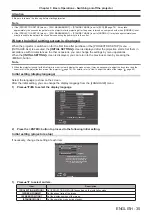 Preview for 35 page of Panasonic PT-VX61K Operating Instructions (Functional Manual)