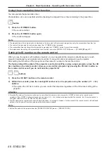 Preview for 46 page of Panasonic PT-VX61K Operating Instructions (Functional Manual)