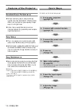 Preview for 10 page of Panasonic PT-VZ570 Operating Instructions Manual