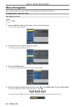 Preview for 46 page of Panasonic PT-VZ570 Operating Instructions Manual