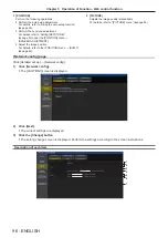 Предварительный просмотр 96 страницы Panasonic PT-VZ580 Operating Instructions (Functional Manual)