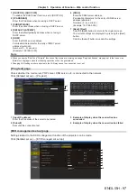 Предварительный просмотр 97 страницы Panasonic PT-VZ580 Operating Instructions (Functional Manual)