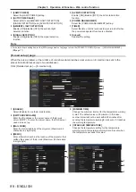 Предварительный просмотр 98 страницы Panasonic PT-VZ580 Operating Instructions (Functional Manual)