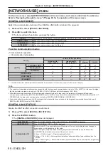 Preview for 98 page of Panasonic PT-VZ585N Operating Instructions Manual