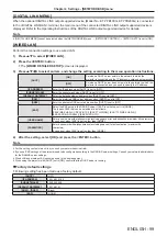 Preview for 99 page of Panasonic PT-VZ585N Operating Instructions Manual