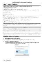 Preview for 116 page of Panasonic PT-VZ585N Operating Instructions Manual