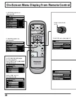 Preview for 20 page of Panasonic PT42PD3P - PLASMA DISPLAY Operating Instructions Manual