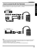 Preview for 17 page of Panasonic PT45LC12 - MULTI-MEDIA DISPLAY Operating Manual