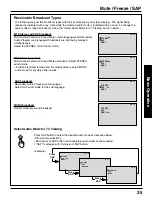 Preview for 35 page of Panasonic PT45LC12 - MULTI-MEDIA DISPLAY Operating Manual