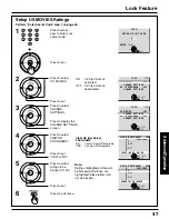 Preview for 47 page of Panasonic PT45LC12 - MULTI-MEDIA DISPLAY Operating Manual