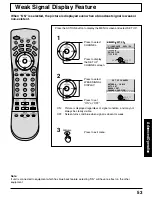 Preview for 53 page of Panasonic PT45LC12 - MULTI-MEDIA DISPLAY Operating Manual