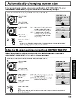 Preview for 55 page of Panasonic PT45LC12 - MULTI-MEDIA DISPLAY Operating Manual