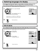 Preview for 57 page of Panasonic PT45LC12 - MULTI-MEDIA DISPLAY Operating Manual