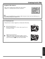 Preview for 59 page of Panasonic PT45LC12 - MULTI-MEDIA DISPLAY Operating Manual