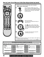 Preview for 62 page of Panasonic PT45LC12 - MULTI-MEDIA DISPLAY Operating Manual