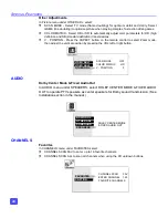 Предварительный просмотр 25 страницы Panasonic PT47WX49E - 47" PROJECTION TV Operating Instructions Manual