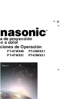 Предварительный просмотр 30 страницы Panasonic PT47WX49E - 47" PROJECTION TV Operating Instructions Manual