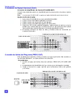 Предварительный просмотр 40 страницы Panasonic PT47WX49E - 47" PROJECTION TV Operating Instructions Manual