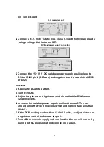 Предварительный просмотр 6 страницы Panasonic PT47WXD63G - 47" PROJECTION TV Service Manual