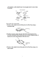 Предварительный просмотр 8 страницы Panasonic PT47WXD63G - 47" PROJECTION TV Service Manual