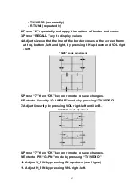 Предварительный просмотр 67 страницы Panasonic PT47WXD63G - 47" PROJECTION TV Service Manual