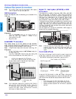 Предварительный просмотр 10 страницы Panasonic PT47WXD64 - 47" PROJECTION TV Operating Instructions Manual