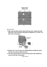 Preview for 21 page of Panasonic PT47X54J - 47" PROJECTION TV Service Manual