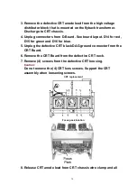 Preview for 30 page of Panasonic PT47X54J - 47" PROJECTION TV Service Manual