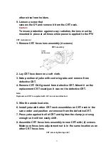 Preview for 31 page of Panasonic PT47X54J - 47" PROJECTION TV Service Manual