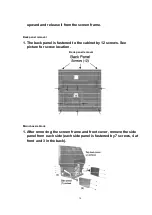 Preview for 200 page of Panasonic PT47X54J - 47" PROJECTION TV Service Manual