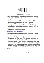 Preview for 214 page of Panasonic PT47X54J - 47" PROJECTION TV Service Manual