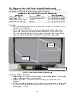 Предварительный просмотр 59 страницы Panasonic PT50DL54 - 50" DLP TV Technical Manual