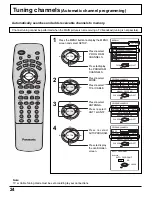 Preview for 24 page of Panasonic PT52DL10 - 52" DLP REAR PJ HDTV Operating Instructions Manual