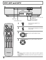 Preview for 30 page of Panasonic PT52DL10 - 52" DLP REAR PJ HDTV Operating Instructions Manual