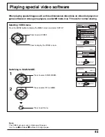 Preview for 45 page of Panasonic PT52DL10 - 52" DLP REAR PJ HDTV Operating Instructions Manual