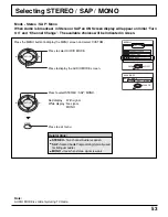 Preview for 53 page of Panasonic PT52DL10 - 52" DLP REAR PJ HDTV Operating Instructions Manual