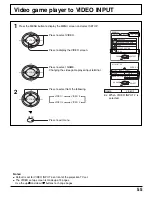 Preview for 55 page of Panasonic PT52DL10 - 52" DLP REAR PJ HDTV Operating Instructions Manual