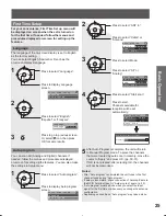 Preview for 25 page of Panasonic PT52LCX15B - MULTI MEDIA DISP Operating Instructions Manual