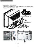 Предварительный просмотр 36 страницы Panasonic PT52LCX66 - MULTI MEDIA DISPLAY Service Manual