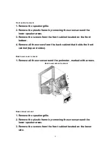 Предварительный просмотр 15 страницы Panasonic PT53TW53G - 53" PROJECTION TV HD Service Manual