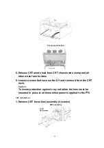 Предварительный просмотр 22 страницы Panasonic PT53TW53G - 53" PROJECTION TV HD Service Manual